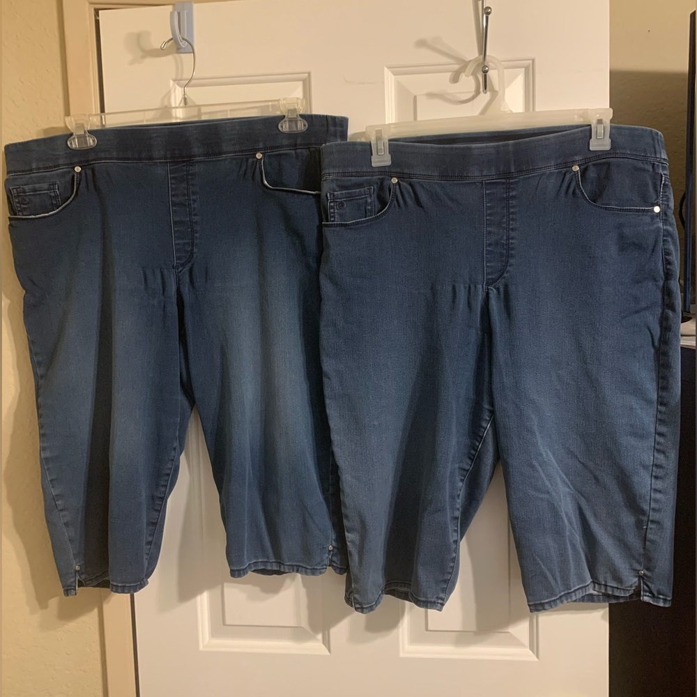 Gloria Vanderbilt Blue Denim Shorts